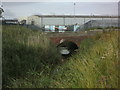 A Railway bridge over a drain in HU9 5JN