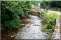 Packhorse bridge at West Luccombe in TA24 8HB