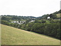 View towards Branscombe village in EX12 3AW