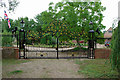 Ornamental gates, the Clock House in RH5 5JJ