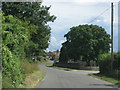 Road from Crawley approaches Witney in OX29 9TF