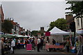 Saturday Market in High Street, Mold in CH7 1QD