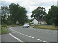 Approach to Woodford along the A38 in GL13 9JL