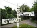 Ham Sandwich sign in CT14 0EE