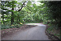Hairpin bend and steep hill, Park Lane in Halton-with-Aughton