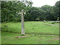 Sampford Spiney, village cross in PL20 6FF