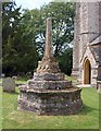 Churchyard cross, Enmore in TA5 2EE