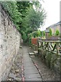 Footpath - Knowles Lane in BD19 4PP