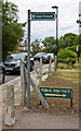 Public Footpath Signs in EN2 0BH