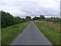 Barkers Lane, Snainton Ings, heading south in YO13 9BL