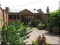 Entrance to walled garden, Tyntesfield. in BS48 1NX