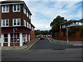 Looking from Downing Street into Victoria Road in Farnham