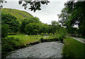Afon Mwyro near Berthgoed, Ceredigion in Ystrad Fflur Community