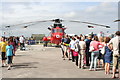 A Sea King SAR helicopter at RNAS Culdrose Air Day 2010 in Rose-in-the-bush