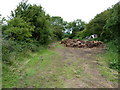 Farm waste on the old railway line in TF8 7BS