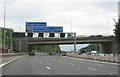 Passing under the A404 (M25) in WD3 5AY