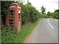 A sad telephone box, Blakemere in HR2 9PY