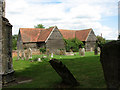 Barn beside the churchyard in Costessey in NR8 5DG