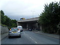 Cliff Gardens as it goes under the A55 expressway in LL29 9LU