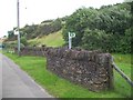 Entrance to park on former industrial site, Pen-y-Darren in CF47 9AP