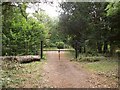 Gates to Wilbury House in SP4 0HJ