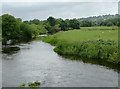 The Afon Teifi at Lampeter, Ceredigion in SA48 8EL