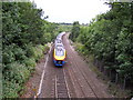 The Midland Mainline at Unstone Viaduct in S18 4DU