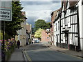Church Street looking east from outside the church, Newent in GL18 1DX