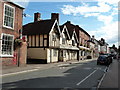 Church Street looking west from outside the church, Newent in GL18 1DX
