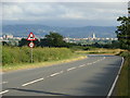 Road sign on the A417 looking towards Gloucester in GL2 8HT