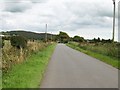 View eastwards along the Llaniestyn road in LL53 8PS