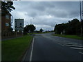 Derby Road approaching Mill Lane roundabout in WA8 9FW