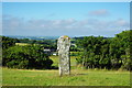 Stone cross on Laneast downs in PL15 8TA