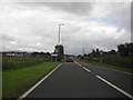 A 76 entering Closeburn in DG3 5JA