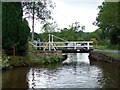 Swing bridge 30, Peak Forest Canal in SK22 4PR