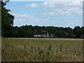Woodthorpe Inn, seen across a field in Clay Cross North Ward