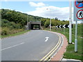 A4232 slip road from Leckwith Road, Cardiff in CF11 8XB