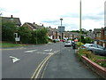 Kingsway from its junction with Heath Drive in SG12 0XU
