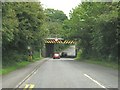 The railway bridge, Euxton Lane in PR7 6RE