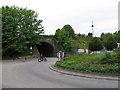 Railway bridge in Barry in CF63 2NZ