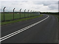 Porthkerry Road near Cardiff Airport runway in CF62 3HL