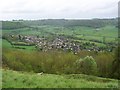 View of Uley from Uley Bury in GL11 5TL