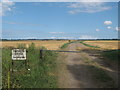 Footpath to the Chislet Marshes in Chislet