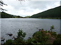 The northern end of Llyn Geirionydd in Trefriw Community