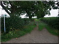 Bridleway to Oak Tree Farm in Sulby