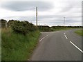 Minor road from the coast at its junction with the B4417 in LL53 8NF