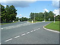 Knowsley Lane at Liverpool Road roundabout in L34 1NL
