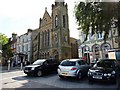 Caernarfon: Eastern end of central square in Caernarfon Community