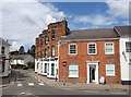Buildings on The Square, Ottery St Mary in EX11 1YA