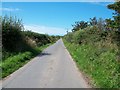 Road in the direction of Pen-y-gornel junction in LL53 8NW